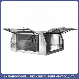 [Hot Item] Ute Canopy Waterproof Top Aluminium Canopy Toolbox