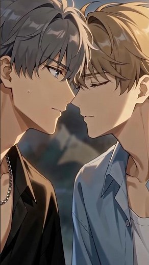 BL kiss: "I’m not letting you go, ever." ❤️ #originalseries #blanime #yaoi