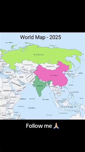 World Map Predictions for 2025