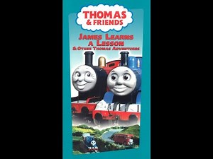 Thomas & Friends James Learns a Lesson 1990 Strand VCI VHS (Possible 1995 Anchor Bay Reprint)