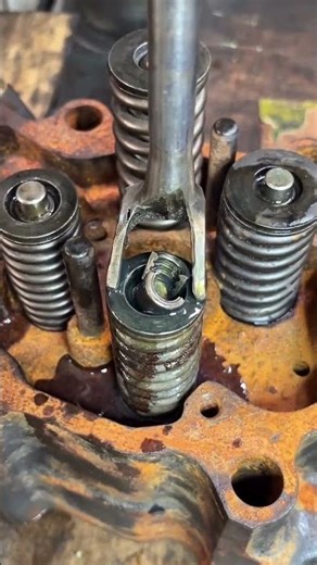 From Rusty to Revved: The Importance of Accurate Valve Installation #automobile #mechanic #asmr