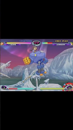 Tron Bonne vs Morrigan -- Marvel vs Capcom 2 --