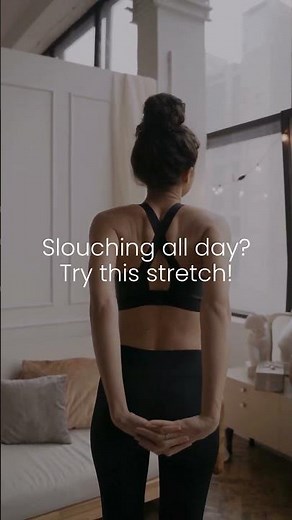 Standing Chest Opener Stretch