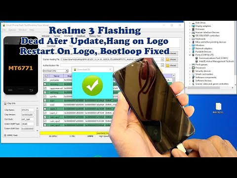 Realme 3 Dead After Update, Hang On Logo, Bootloop, Dead Boot Repair