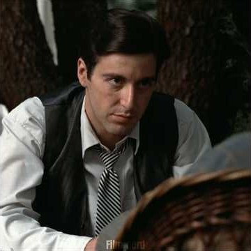 "I never wanted this for you" - The Godfather (1972)