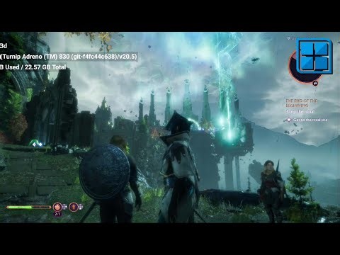 Dragon Age: The Veilguard (2024) Winlator Ludashi 2.8 / Red Magic 10 Pro+ / SD8 Elite / Turnip V20.5