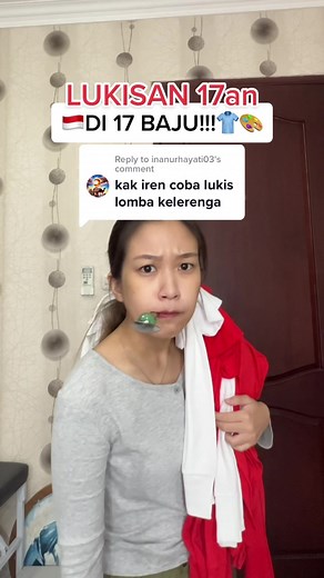 Lukisan Kelereng Tema 17an: Baju ke-5!