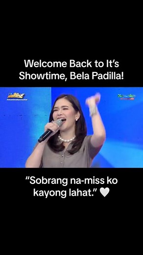 401K views · 6.9K reactions | We missed you, Bela! #ItsShowtime #Kapamilya #ABSCBN | ABS-CBN | Facebook