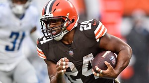 LOOK: Nick Chubb announces Batman-inspired poster partnership for 2022-23 Cleveland Browns' season