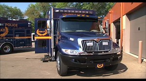 Columbus SWAT Team Unveils New Mobile Command Center