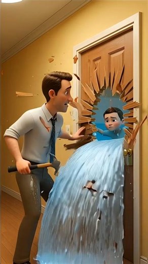 Toilet me pani bhar gya pura 😲🫨😧 Cute maxica plush Dancing cactus electric plush fun #short #ytshort