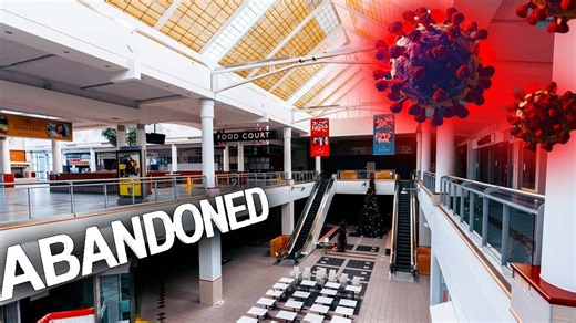 Abandoned COVID-19 Mall of America my childhood mall (Silver City Galleria)