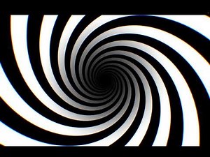 Hypnotic B&W Spiral Loop – Mesmerizing Visualizer (15 Minutes)