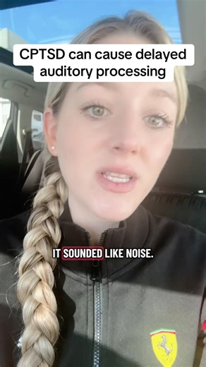 Have you ever experienced CPTSD delayed auditory processing 💭 #cptsd