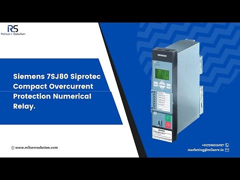 Siemens 7SJ80 Siprotec Compact Overcurrent Protection Numerical Relay