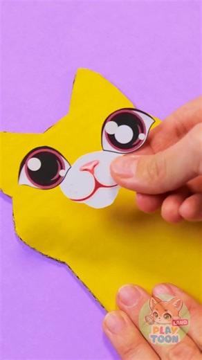 🐱 I Made a CAT Organizer! SO CUTE! ✂️😍 #kids #DIY