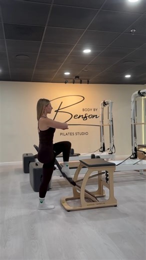 Balanced Body | BB Instructor @monikabensonpilates shows the CenterLine® Chair some love, with a band for added control and challenge! 🔥🔥🔥 . . . See... | Instagram