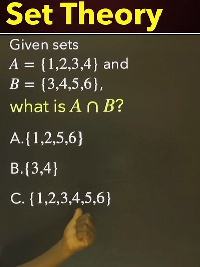 What is Intersection in Set Theory?