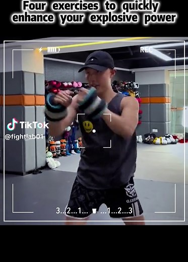 Four exercises to quickly enhance your explosive power#fighting #fight #kungfu #boxing #boxingtraining🥊