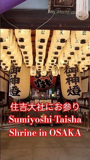 住吉大社にお参り Sumiyoshi-Taisha Shrine in Osaka Japan travel 日本旅274