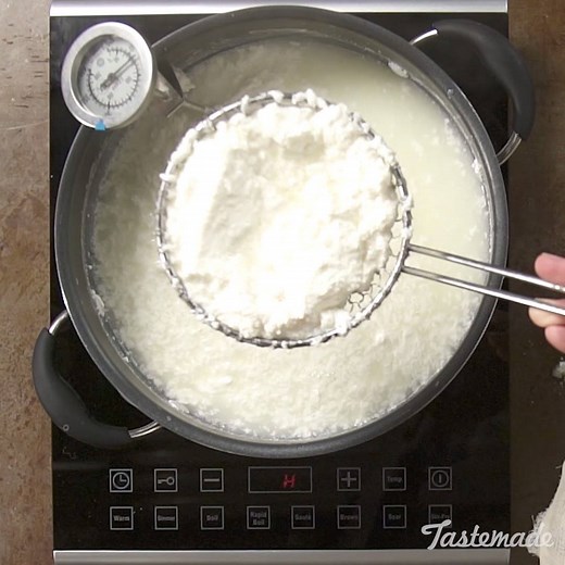 4.8M views · 23K shares | DIY Ricotta Cheese Full recipe:...