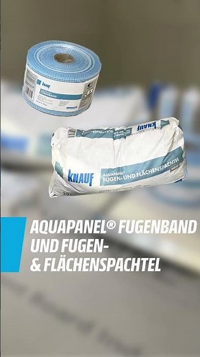 AQUAPANEL® Systemkomponenten für ideale Ergebnisse