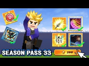 Unlocking The New Season Pass 33 | Blockman Go
