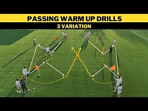 Passing Warm-Up Drills | 3 Variations | Football/Soccer Training
