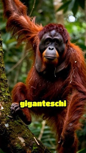 “Guardare negli occhi un orango selvatico