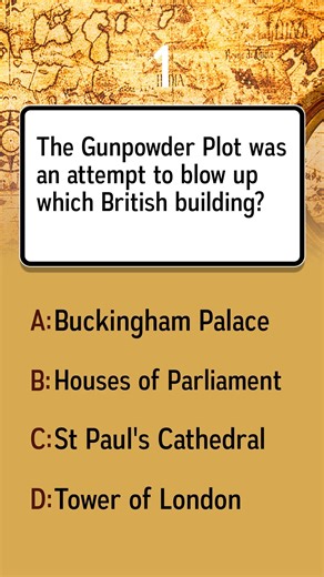 What British building was the Gunpowder Plot meant to blow up?