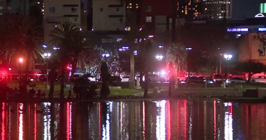 Sonar search of MacArthur Park Lake for possible bodies, guns stopped by park rangers, man claims