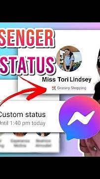 Messenger Custom Status Easy Tutorial | How To Set Custom Status on Facebook Messenger (2022)