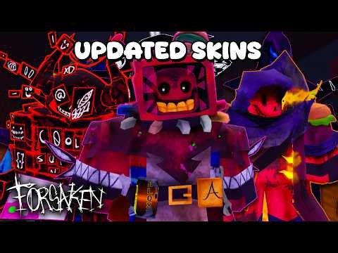 EVERY UPDATED c00lkidd SKIN IN FORSAKEN'S AZURE UPDATE! (Roblox Forsaken)