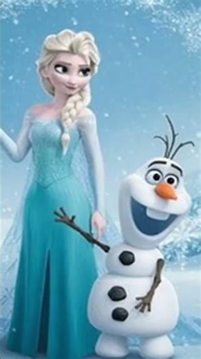 Elsa & Olaf just broke the ice with this dance 💃☃️Do you like it?👍 Like + Subscribe #cartoon