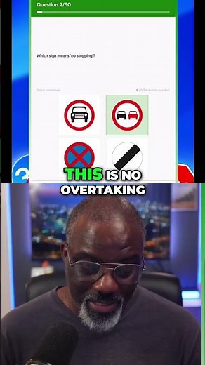 Traffic Signs: Which Sign Means NO Stopping? #shorts