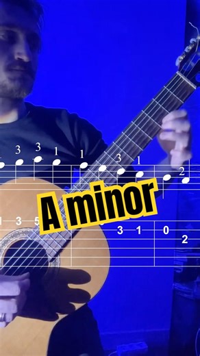 Three A minor scale versions. Open-string version.Use proper fingering.Ask questions #minorscale