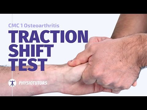Traction Shift Subluxation Relocation Test | CMC 1 Osteoarthritis