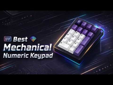 Best Mechanical Numeric Keypad – RGB Lighting & Premium Design