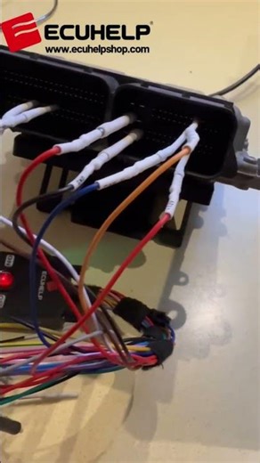 ECUHELP KT200II Read Write Mercedes Benz EDC17CP10 on Bench