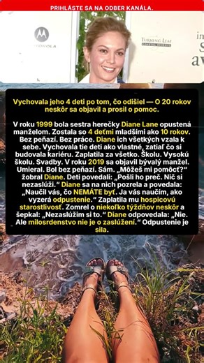 Diane Lane: Sila odpustenia