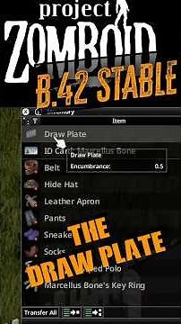 Everything to know: Draw Plates in #build42 STABLE