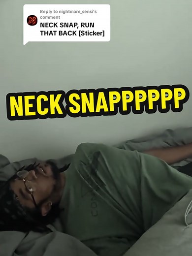 Replying to @nightmare_sensi NECCKK SNAPPPPP MMMHHMMMM #brohesleep #klov3rbluewater #slumberrrrrrr #fyp #trending