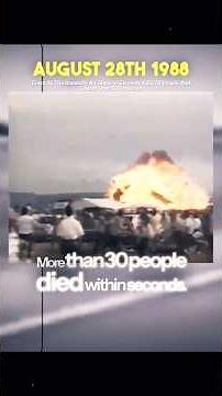 Ramstein Germany Air Show✈️💥Disaster(1988)