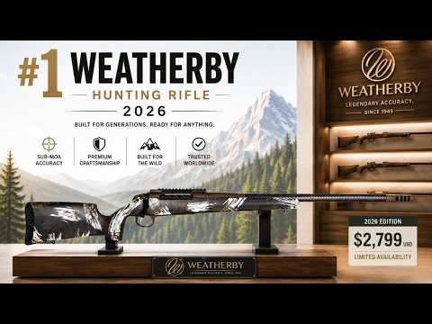 5 Weatherby Rifles That Are Rewriting Hunting in 2026 (Ranked)