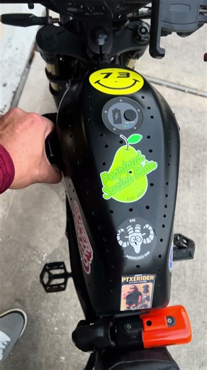 Motor goat v3 custom tank speaker #motorgoatv3 #goatpowerbikes #ebike