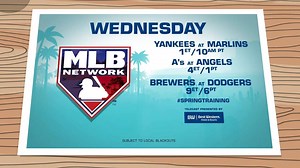 Check out the games coming your way Wednesday on MLB Network! | MLB Network