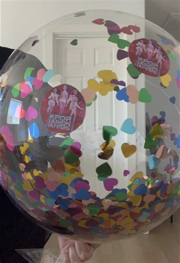 💥💜Surprise pop balloon tutorial 💥💜 #balloon #pop #fyp #kpopdemonhunters #balloondesign