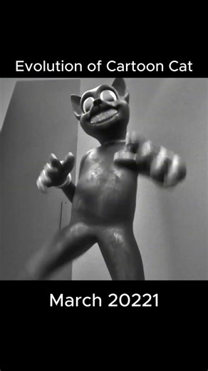 Evolution of Cartoon Cat