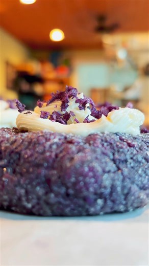 I’m going insane with butter cream!!! Today only we’ve upgraded our Ube Coconut cookies with my famous fresh butter cream with Ube coconut on top! Woooo it’s so delicious! This my best creation yet!! | Odette’s Bakery & Wellness Shoppe
