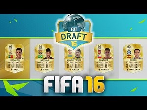 FIFA 16 FUT DRAFT FEAT. RONALDO TIPS AND TRICKS NEW FEATURE